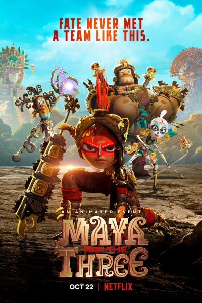 Постер сериала Майя и три воина