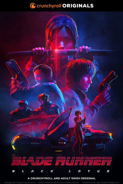 Постер сериала Бегущий по лезвию: Чёрный лотос